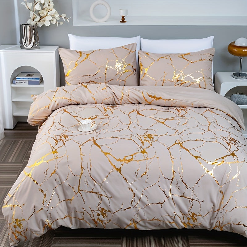 Luxury Comfortable Marble Duvet Cover – Modern Elegance Meets Ultimate Comfort