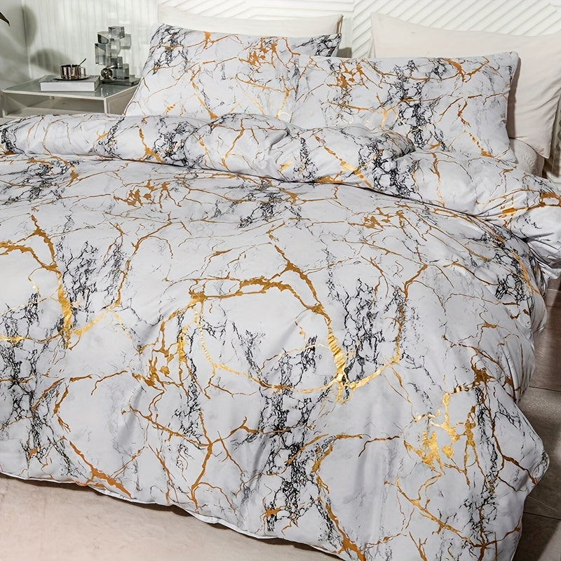 Luxury Comfortable Marble Duvet Cover – Modern Elegance Meets Ultimate Comfort