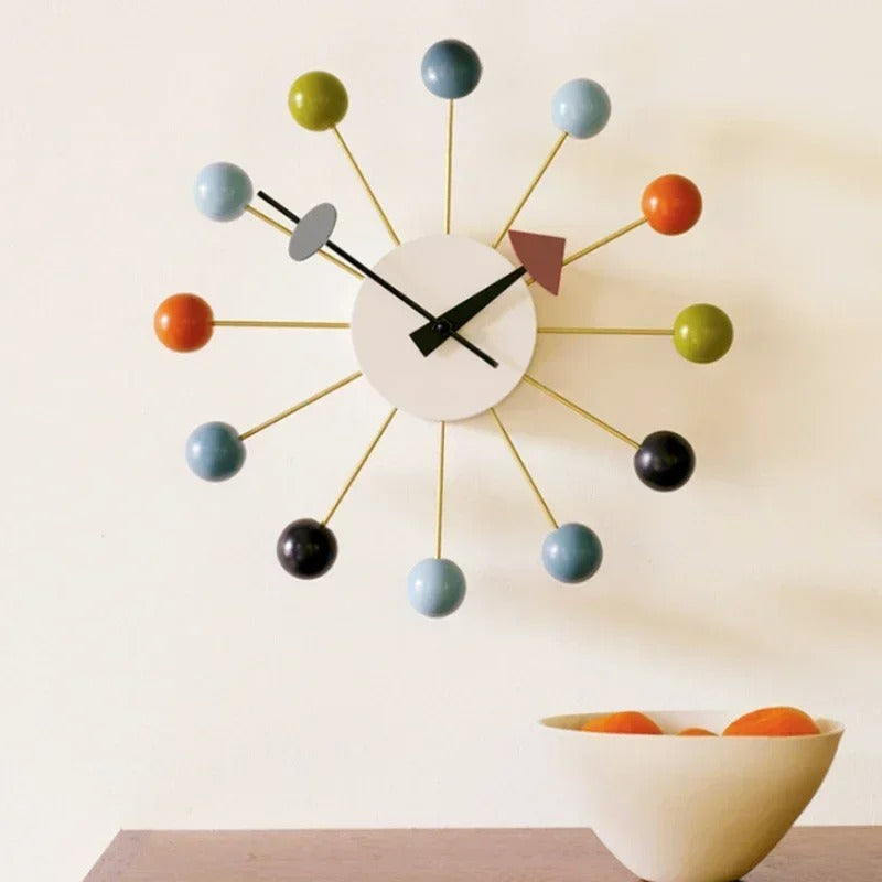 Modern Ball Wall Clock – Playful Elegance for Your Home