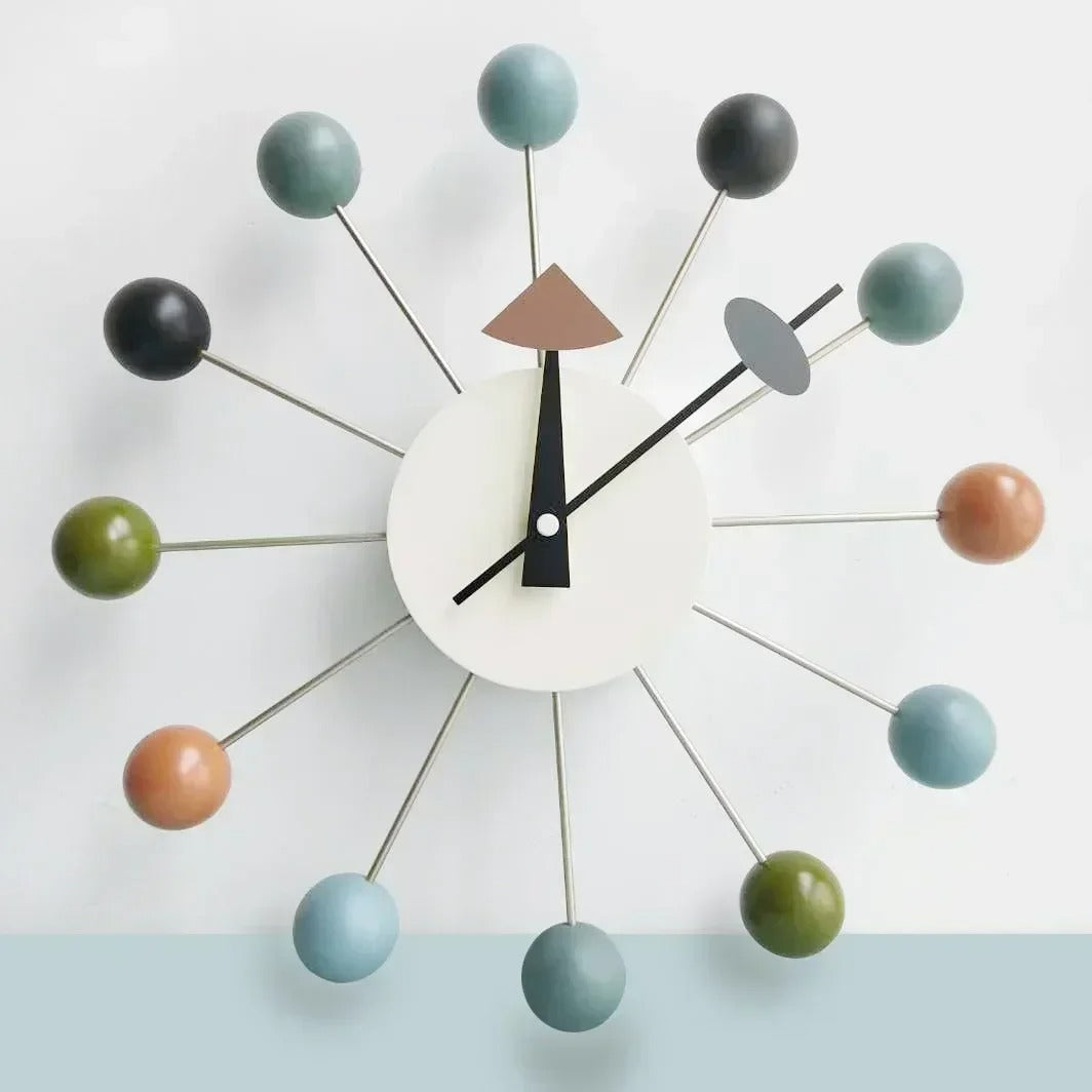 Modern Ball Wall Clock – Playful Elegance for Your Home