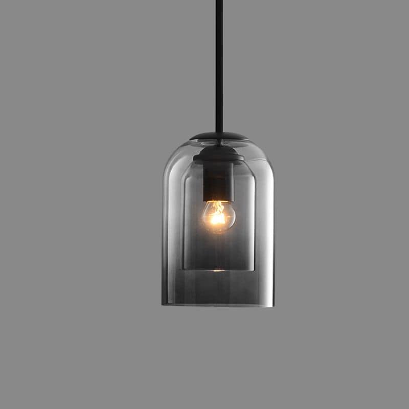 Mid-Century Pendant Lamps with Double Glass – Vintage Charm, Modern Sophistication