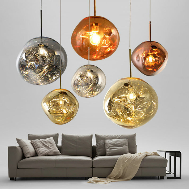 Minimalist Glass Pendant Light – Stylish Hanging Lamp for Kitchen & Dining 1