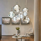 Minimalist Glass Pendant Light – Stylish Hanging Lamp for Kitchen & Dining 2