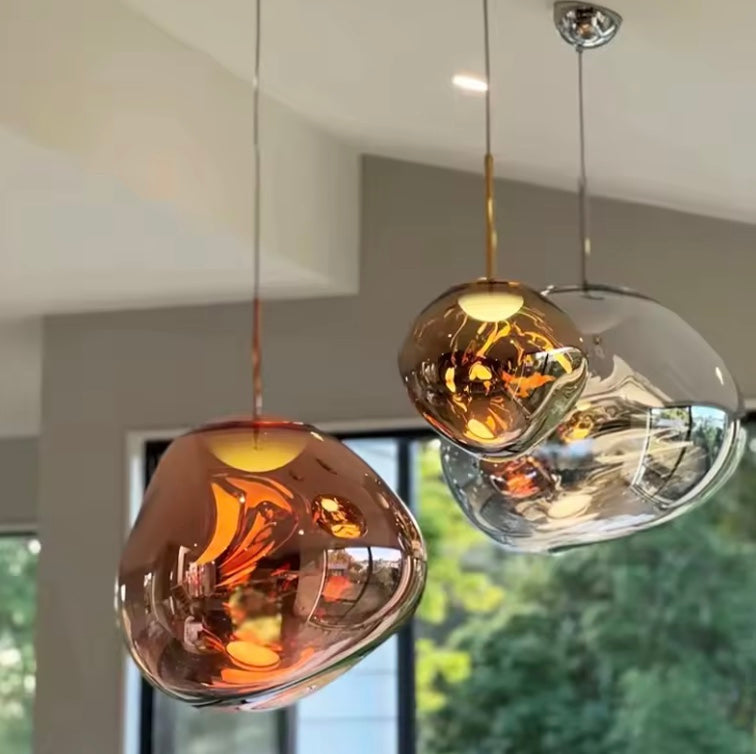 Minimalist Glass Pendant Light – Stylish Hanging Lamp for Kitchen & Dining 3