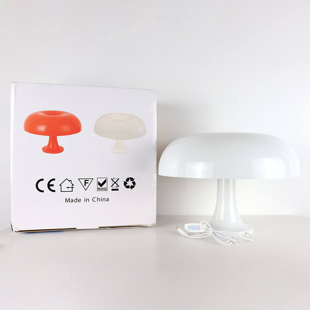 Mushroom-Shaped Minimalist Table Lamp – Nordic-Inspired Design