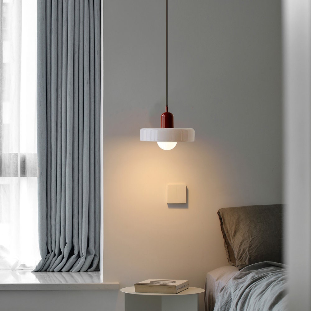 Adjustable Suspension Glass Chandelier – Bauhaus Elegance with Modern Adaptability