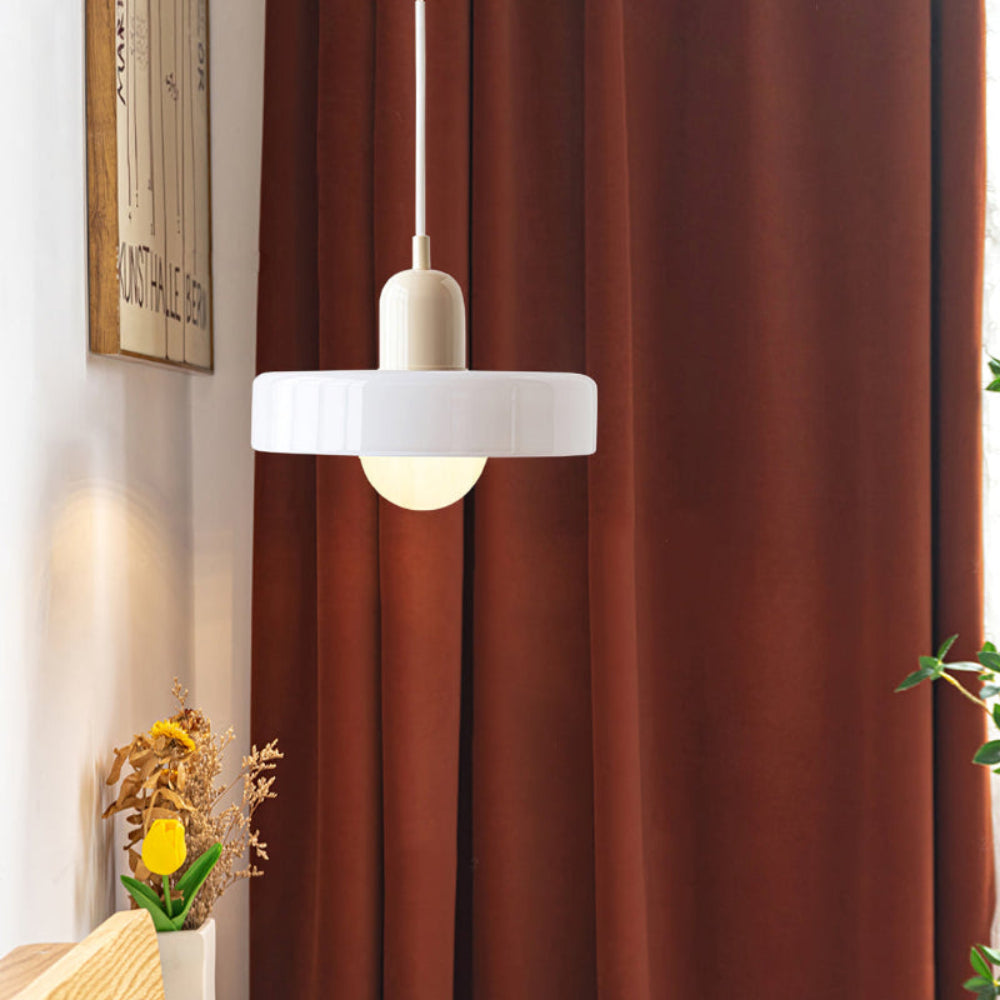 Adjustable Suspension Glass Chandelier – Bauhaus Elegance with Modern Adaptability