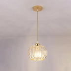 Nordic Simple Globular Glass Hallway Pendant Ceiling Light – Elegant, Minimalist Illumination