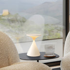 Wireless Hourglass Table Lamp – Contemporary Design