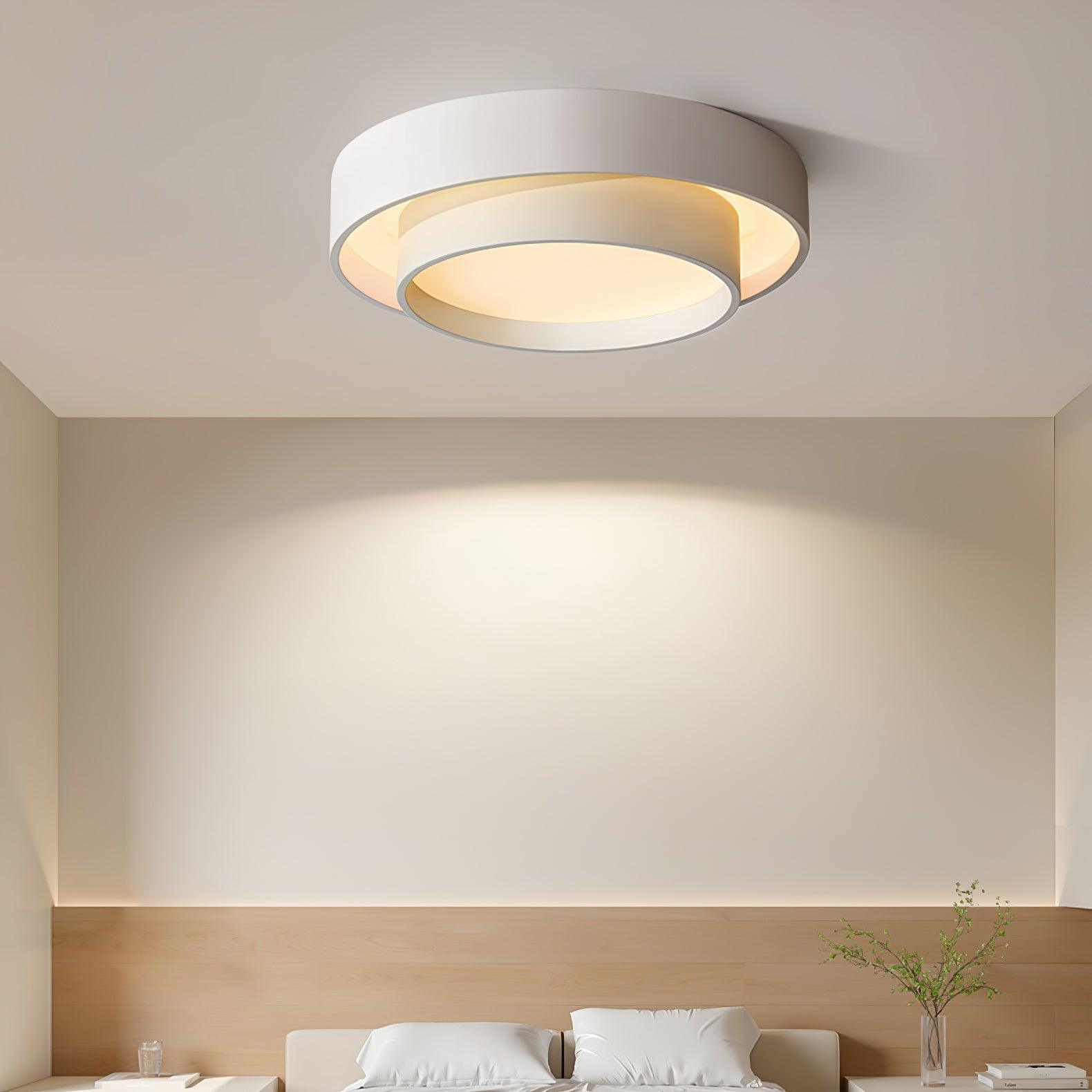 Modern LED Ceiling Light Fixture – Elegant Flush Mount for Living Room 2
