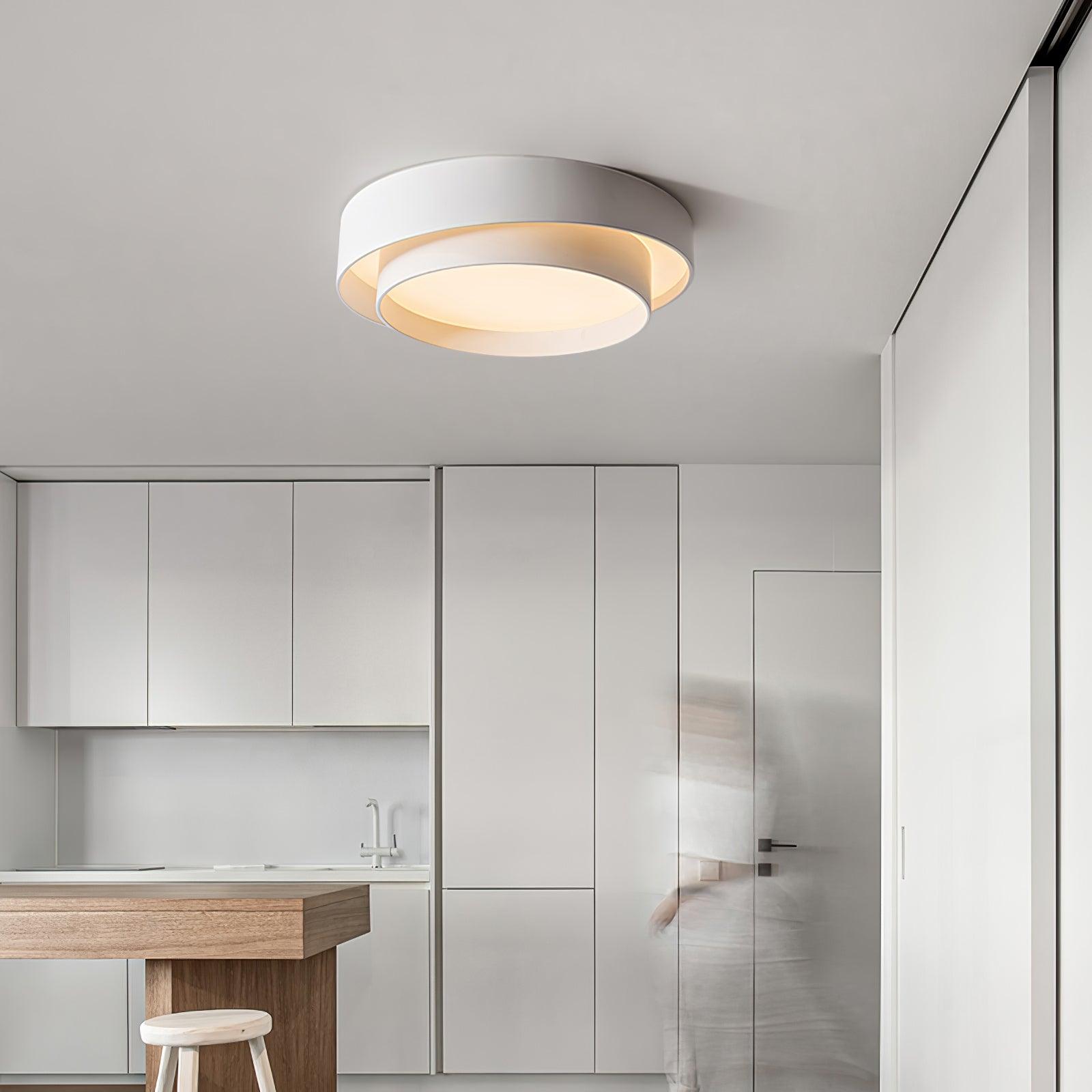 Modern LED Ceiling Light Fixture – Elegant Flush Mount for Living Room 4