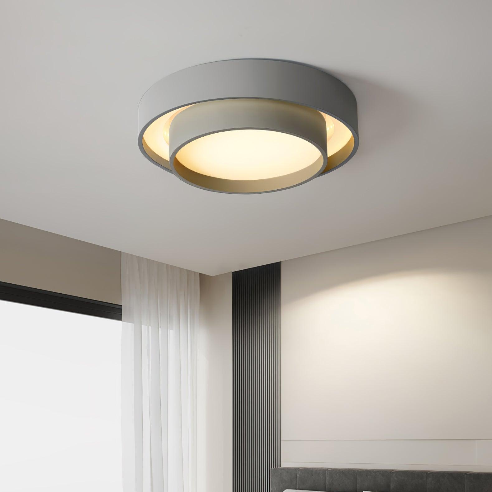 Modern LED Ceiling Light Fixture – Elegant Flush Mount for Living Room 6