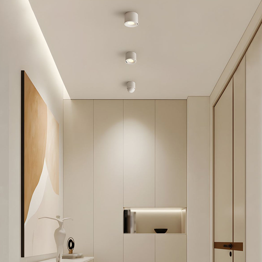 Modern LED Ceiling Light – Minimalist Aluminum Downlight for Corridors 2