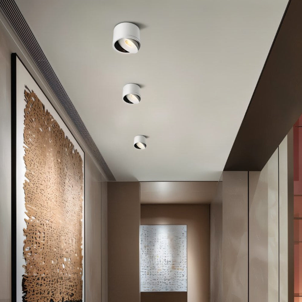 Modern LED Ceiling Light – Minimalist Aluminum Downlight for Corridors 8