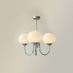 Modern Marshmallow Chandelier – Playful Elegance with a Touch of Glamour