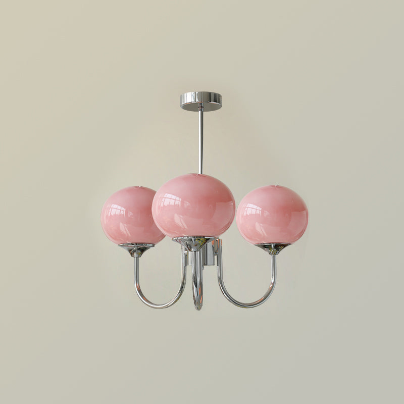 Modern Marshmallow Chandelier – Playful Elegance with a Touch of Glamour
