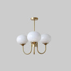 Modern Marshmallow Chandelier – Playful Elegance with a Touch of Glamour