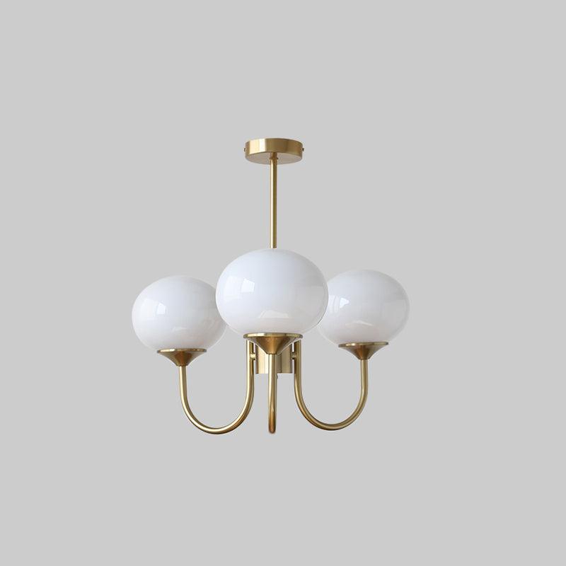 Modern Marshmallow Chandelier – Playful Elegance with a Touch of Glamour
