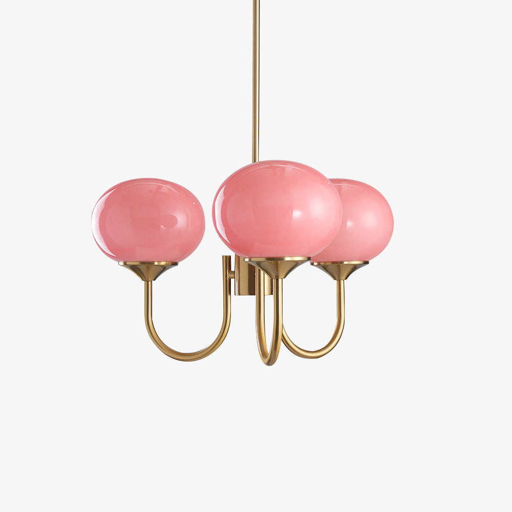 Modern Marshmallow Chandelier – Playful Elegance with a Touch of Glamour