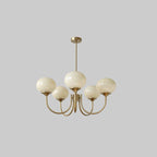 Modern Marshmallow Chandelier – Playful Elegance with a Touch of Glamour