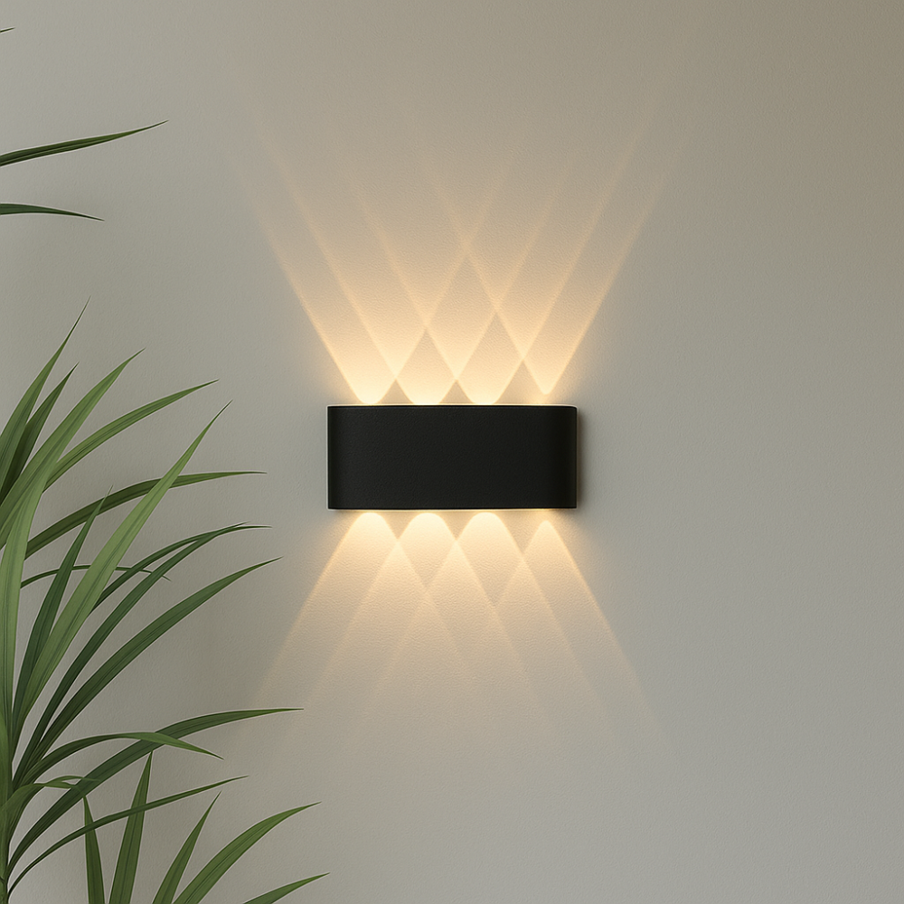 Modern Minimalist Indoor/Outdoor Wall Light