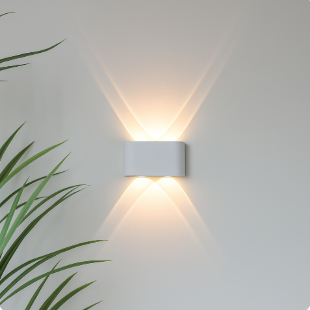 Modern Minimalist Indoor/Outdoor Wall Light