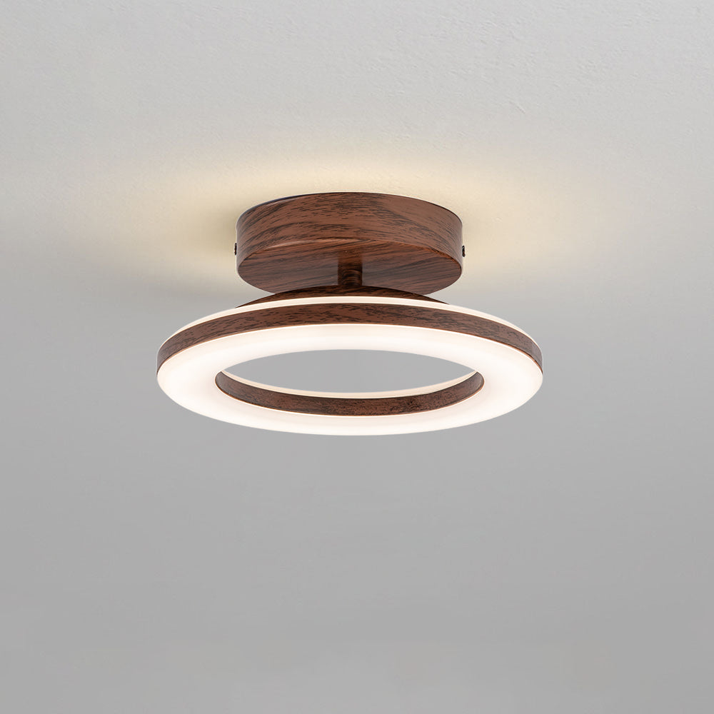 Modern Round LED Ceiling Light for Hallway – Stylish Acrylic Fixture