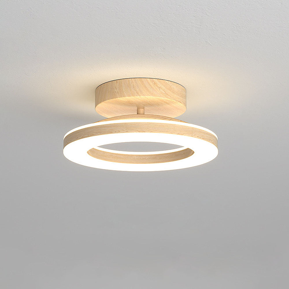 Modern Round LED Ceiling Light for Hallway – Stylish Acrylic Fixture