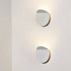 Modern Round Metal Wall Lamp – Sleek LED Indoor Lighting