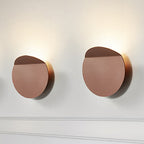 Modern Round Metal Wall Lamp – Sleek LED Indoor Lighting