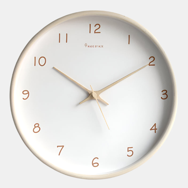 Modern Silent Wall Clock Decor – Minimalist Analog Design for Home & Office 0