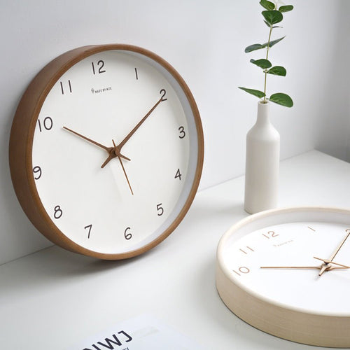 Modern Silent Wall Clock Decor – Minimalist Analog Design for Home & Office 1