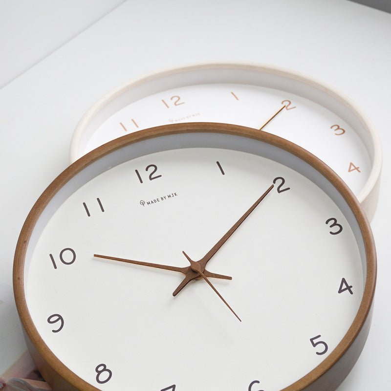 Modern Silent Wall Clock Decor – Minimalist Analog Design for Home & Office 2
