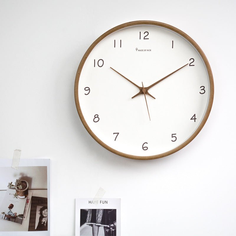 Modern Silent Wall Clock Decor – Minimalist Analog Design for Home & Office 3