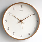 Modern Silent Wall Clock Decor – Minimalist Analog Design for Home & Office 4