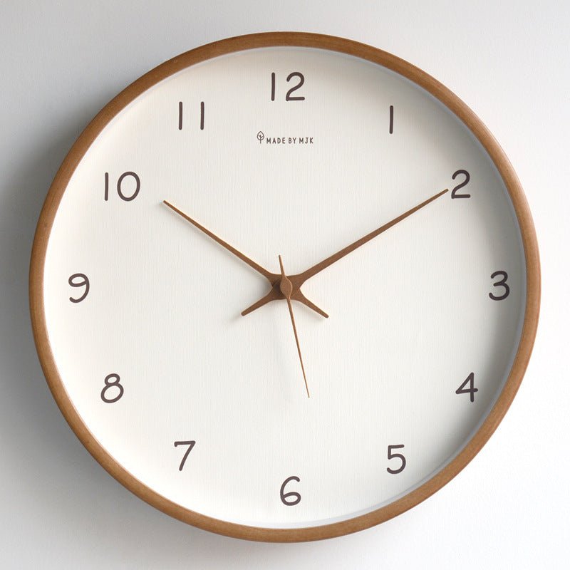 Modern Silent Wall Clock Decor – Minimalist Analog Design for Home & Office 4