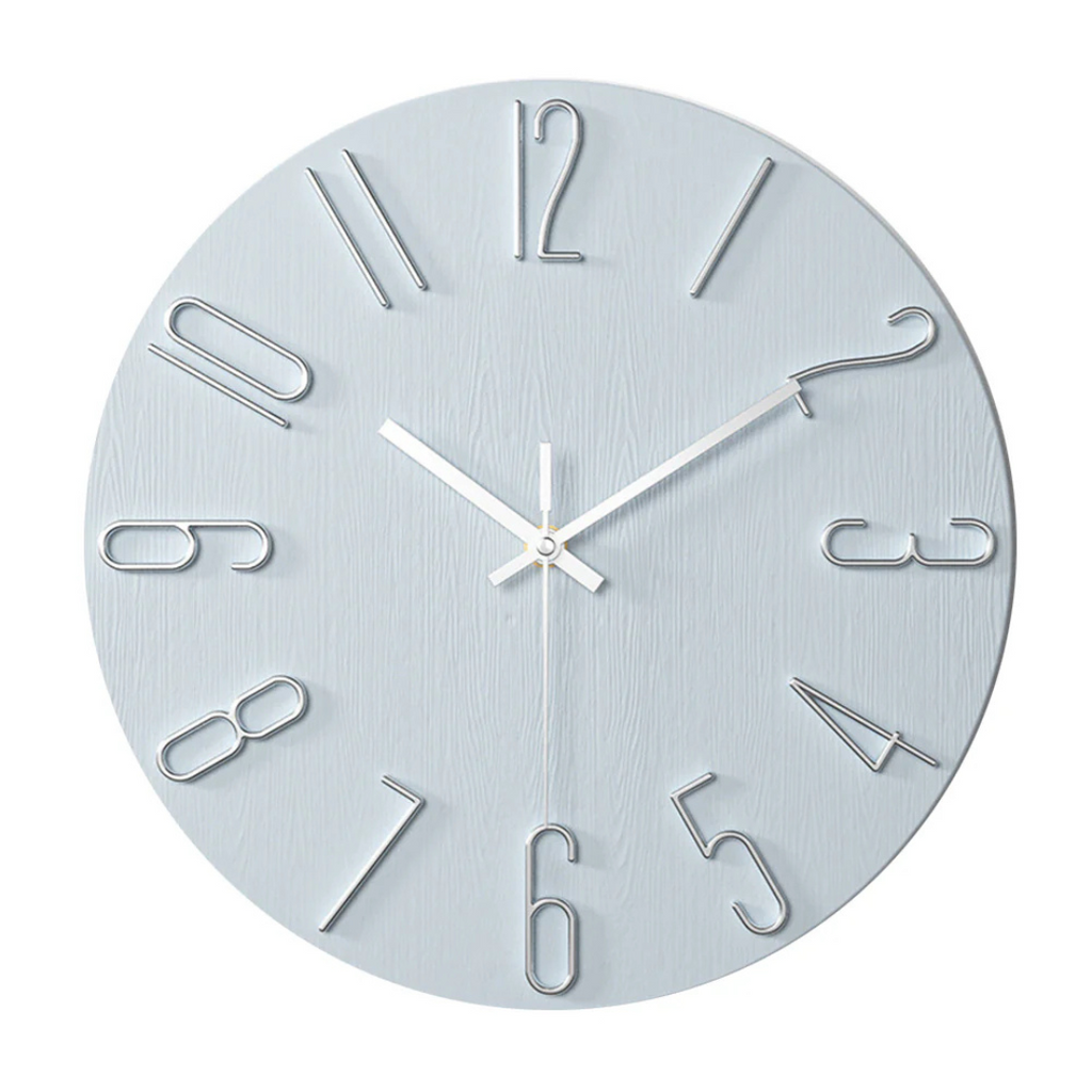 Modern Wall Clock Decor – Elegant Minimalist Design for Living Room 6