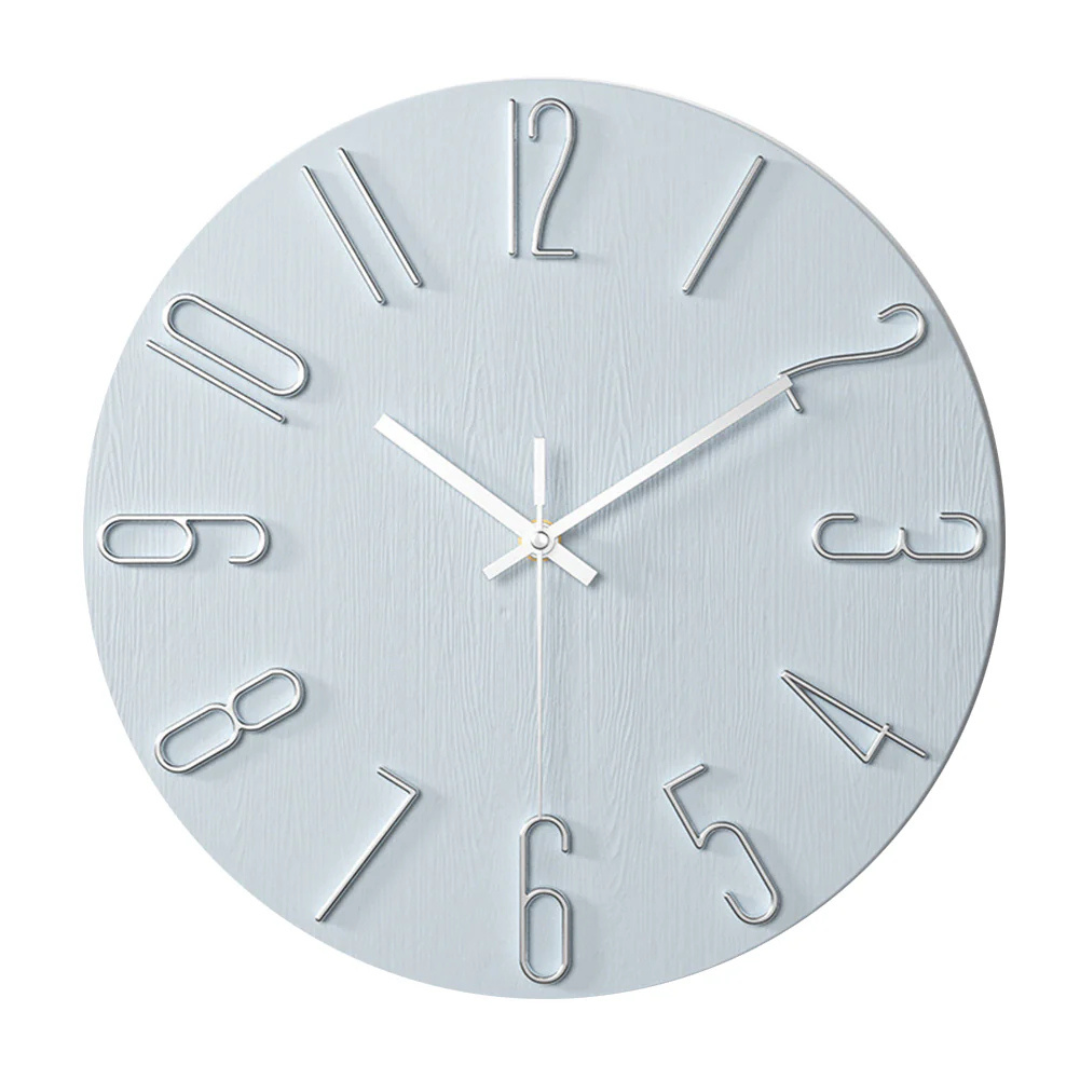 Modern Wall Clock Decor – Elegant Minimalist Design for Living Room 6
