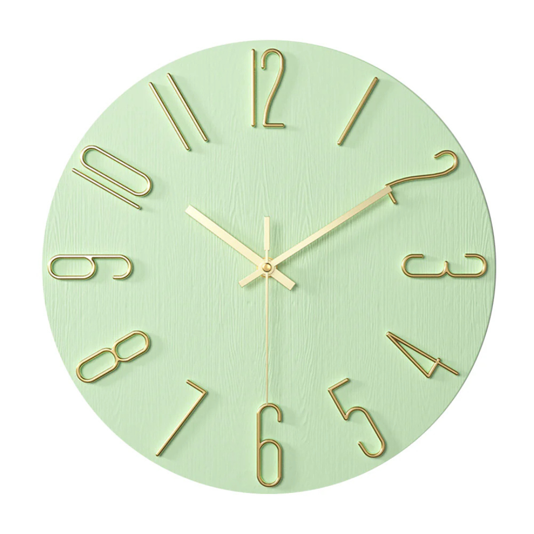Modern Wall Clock Decor – Elegant Minimalist Design for Living Room 8