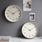 Modern Wall Clock Decor – Minimalist Nordic Design for Elegant Interiors 1