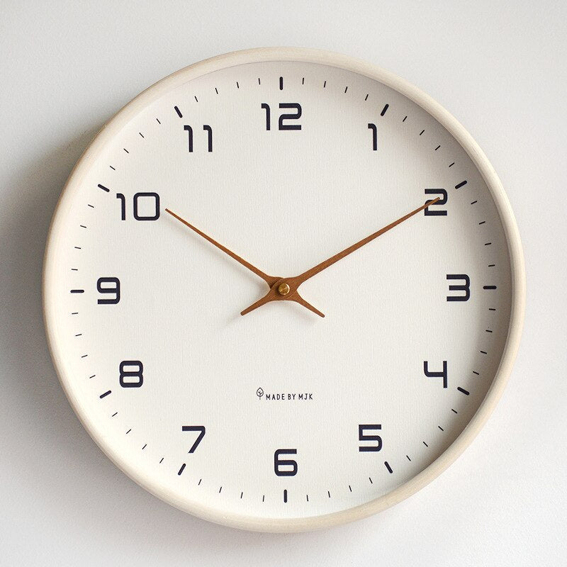 Modern Wall Clock Decor – Minimalist Nordic Design for Elegant Interiors 4