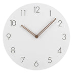 Silent Scandinavian Wall Clock – Natural Wood Design for Peaceful Interiors