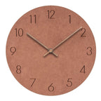 Silent Scandinavian Wall Clock – Natural Wood Design for Peaceful Interiors