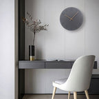 Silent Scandinavian Wall Clock – Natural Wood Design for Peaceful Interiors
