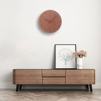 Silent Scandinavian Wall Clock – Natural Wood Design for Peaceful Interiors