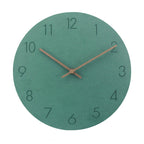 Silent Scandinavian Wall Clock – Natural Wood Design for Peaceful Interiors