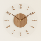 Modern Wall Clock Decor – Silent Round Design in Eco-Friendly Wood 2