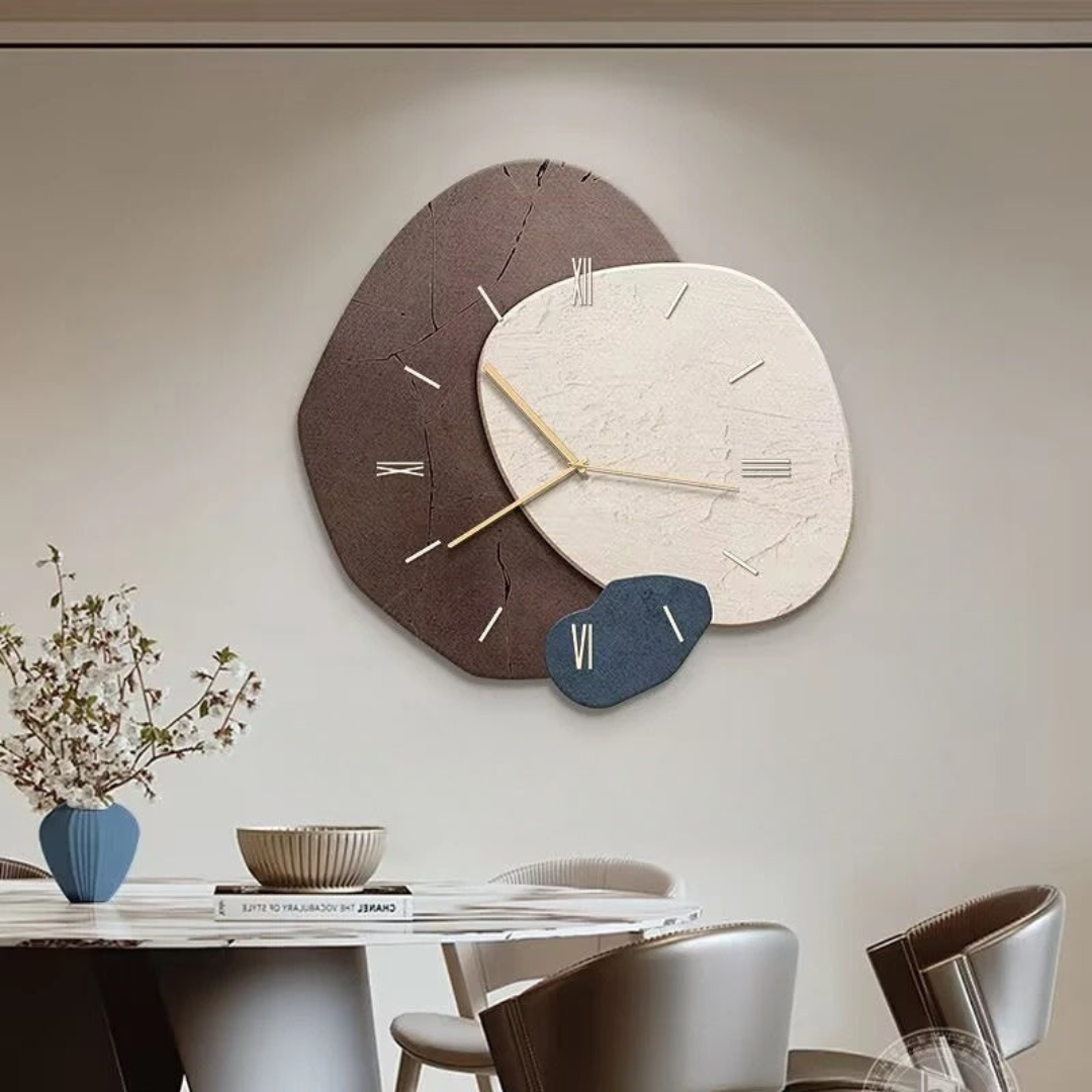 Elegant Wall Clock with Soft LED Accent Lighting
