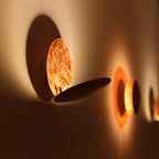 Minimalist Solar Eclipse Wall Lamp – Modern Home Accent