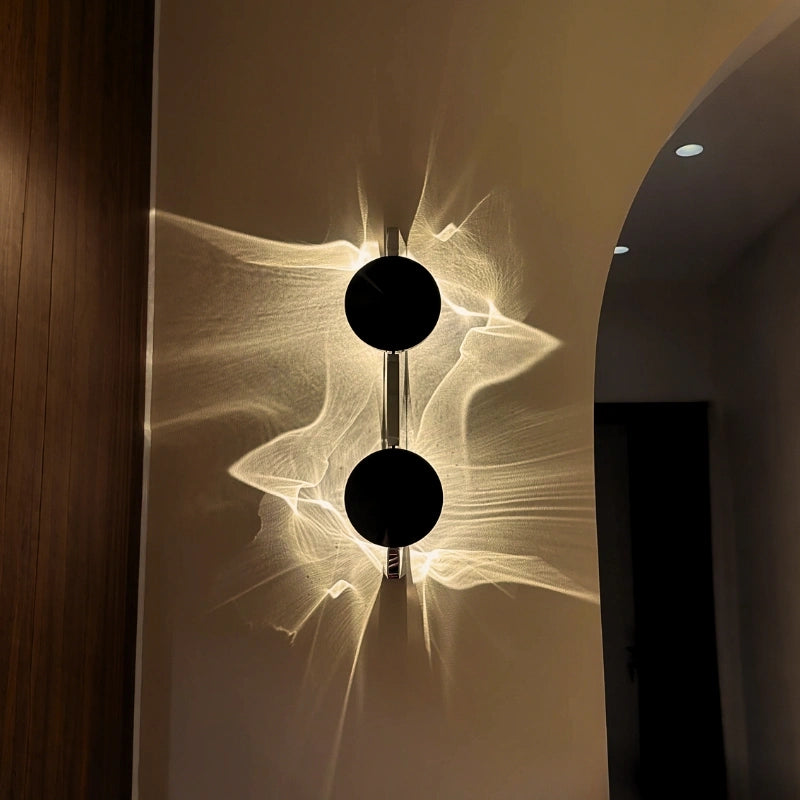 Modern Wall Lamp Sconce with Adjustable Ripple Light for Home Decor